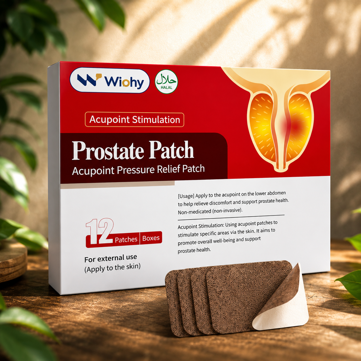 Plaster Prostat Titik Akupuntur