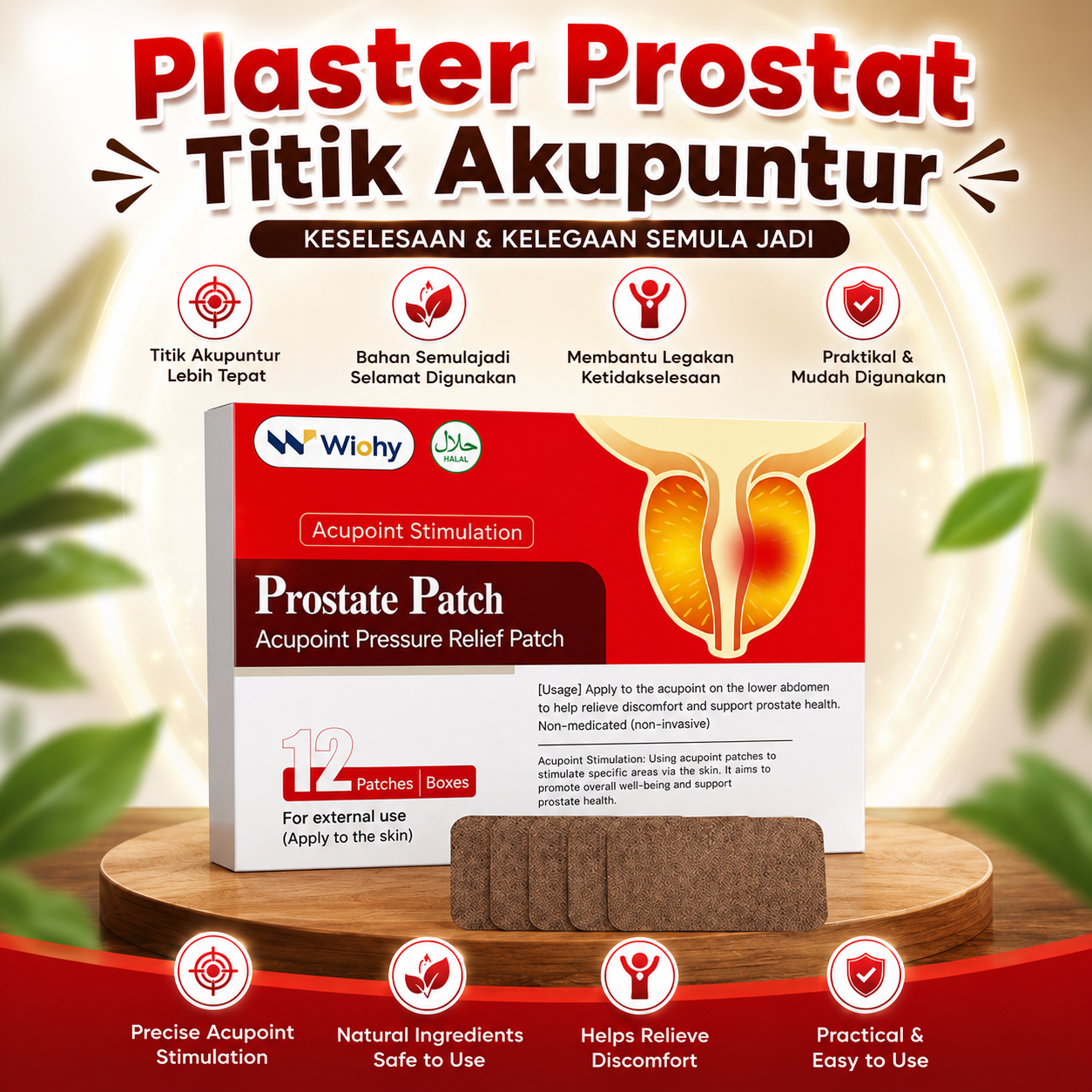 Pengenalan produk plaster prostat
