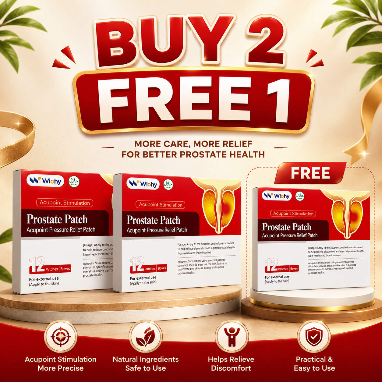Set Jimat 2x Plaster Prostat Free 1